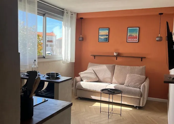 Studio Cosy, Piscine, Parking, 5Min Plage, Arcachon